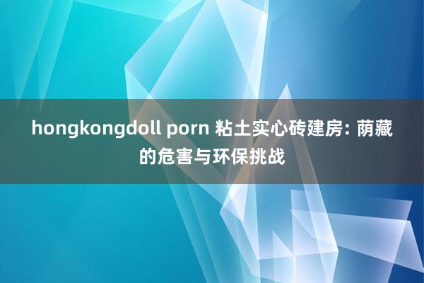 hongkongdoll porn 粘土实心砖建房: 荫藏的危害与环保挑战